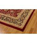 Dynamic Rugs YAZD Red/Black 2803 5ft. 3in. x 7ft. 7in. Rect. Rug