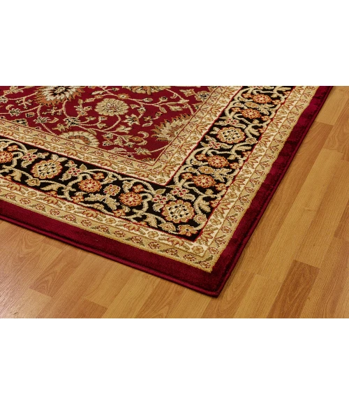 Dynamic Rugs YAZD Red/Black 2803 5ft. 3in. x 7ft. 7in. Rect. Rug