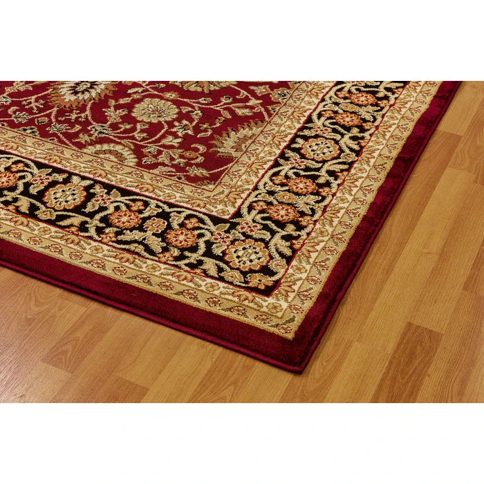 Dynamic Rugs YAZD Red/Black 2803 7ft. 10in. x 10ft. 10in. Rect. Rug