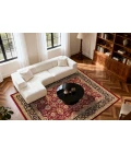 Dynamic Rugs YAZD Red/Black 2803 5ft. 3in. x 7ft. 7in. Rect. Rug