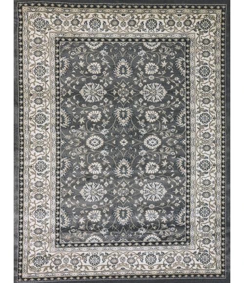 Dynamic Rugs YAZD Grey/Ivory 2803 2ft. x 3ft. 6in. Rect. Rug