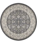 Dynamic Rugs YAZD Grey/Ivory 2803 5ft. 3in. Round Rug