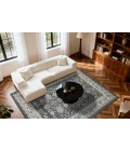 Dynamic Rugs YAZD Grey/Ivory 2803 2ft. x 3ft. 6in. Rect. Rug