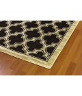 Dynamic Rugs YAZD Black 2816 3ft. 3in. x 5ft. 3in. Rect. Rug
