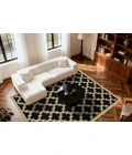 Dynamic Rugs YAZD Black 2816 3ft. 3in. x 5ft. 3in. Rect. Rug