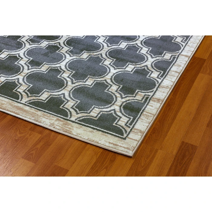 Dynamic Rugs YAZD Blue/Ivory 2816 2ft. x 7ft. 7in. Rect. Rug
