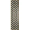 Dynamic Rugs YAZD Blue/Ivory 2816 2ft. x 7ft. 7in. Rect. Rug