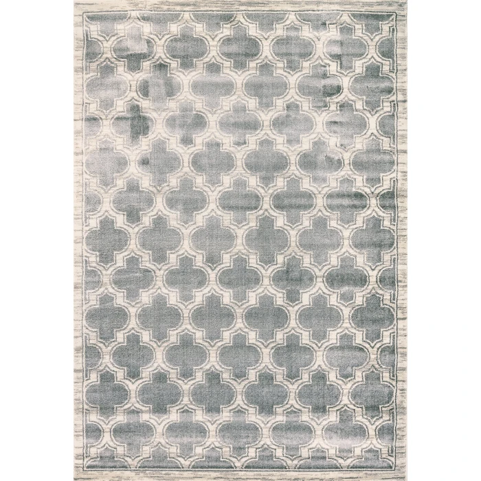 Dynamic Rugs YAZD Grey/Ivory 2816 2ft. x 3ft. 6in. Rect. Rug