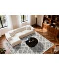 Dynamic Rugs YAZD Grey/Ivory 2816 5ft. 3in. x 7ft. 7in. Rect. Rug