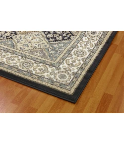 Dynamic Rugs YAZD Grey/Ivory 8471 7ft. 10in. x 10ft. 10in. Rect. Rug