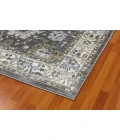 Dynamic Rugs YAZD Grey/Ivory 8531 5ft. 3in. Round Rug