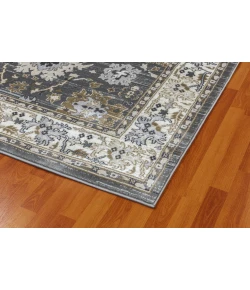 Dynamic Rugs YAZD Grey/Ivory 8531 7ft. 10in. x 10ft. 10in. Rect. Rug