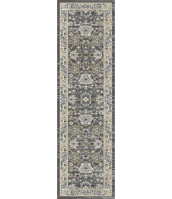Dynamic Rugs YAZD Grey/Ivory 8531 2ft. x 7ft. 7in. Rect. Rug