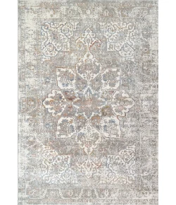 Dynamic Rugs ZEN Grey/Blue 8337 7ft. 10in. x 10ft. 10in. Rect. Rug