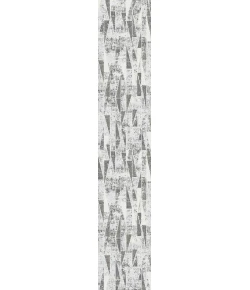 Dynamic Rugs ZEN Grey 8340 2ft. 2in. x 7ft. 7in. Rect. Rug