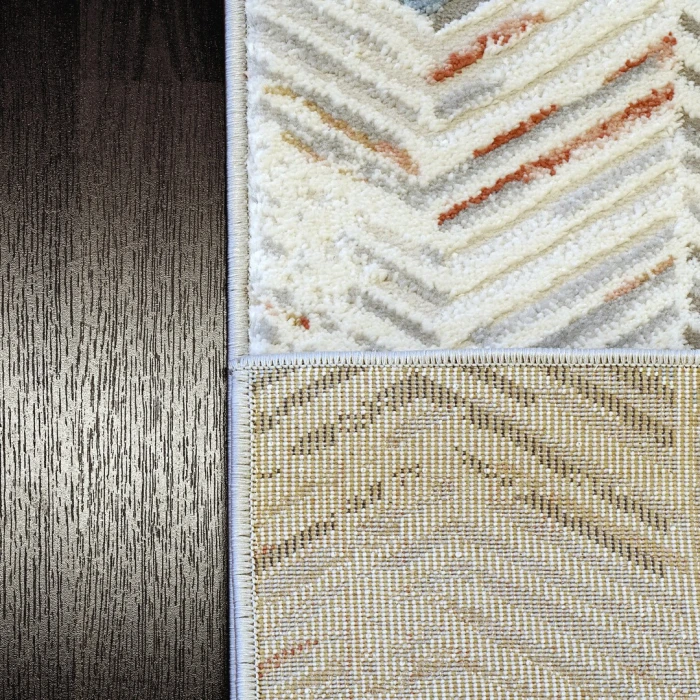 Dynamic Rugs ZEN Grey/Multi 8342 7ft. 10in. x 10ft. 10in. Rect. Rug