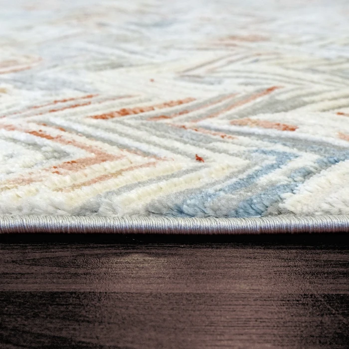 Dynamic Rugs ZEN Grey/Multi 8342 7ft. 10in. x 10ft. 10in. Rect. Rug