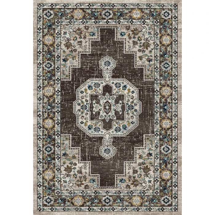 Dynamic Rugs ZODIAC Grey 6620 7ft. 10in. x 10ft. 10in. Rect. Rug