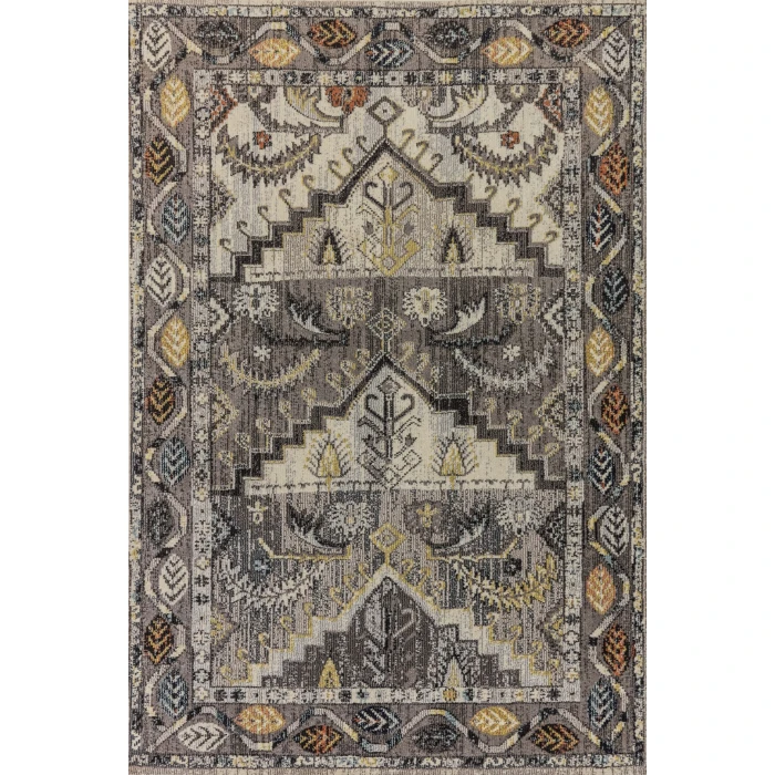 Dynamic Rugs ZODIAC Grey 6630 7ft. 10in. x 10ft. 10in. Rect. Rug