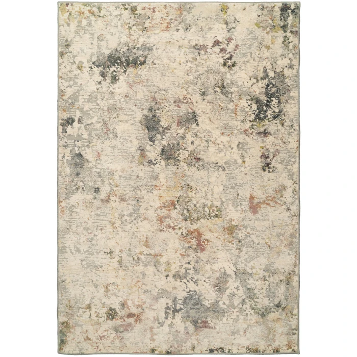 Dynamic Rugs COUTURE Grey/Blue 52023 5ft. 3in. x 7ft. 7in. Rect. Rug