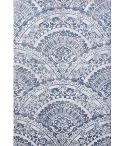 Dynamic Rugs MOSAIC Cream/Grey/Blue 1670 5ft. 3in. x 7ft. 7in. Rect. Rug