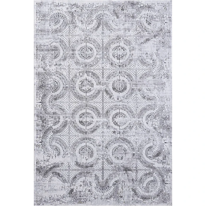 Dynamic Rugs MOSAIC Grey 1663 2ft. x 3ft. 5in. Rect. Rug