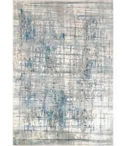 Dynamic Rugs SCOUT Ivory/Blue 1681 5ft. 3in. x 7ft. 7in. Rect. Rug