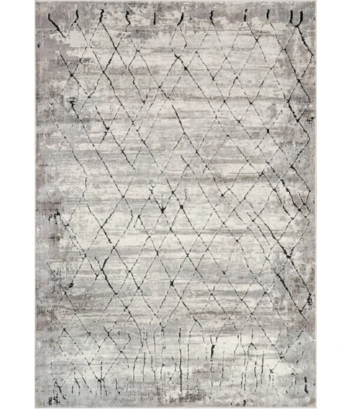 Dynamic Rugs SCOUT Ivory/Grey 1689 7ft. 10in. x 10ft. 10in. Rect. Rug