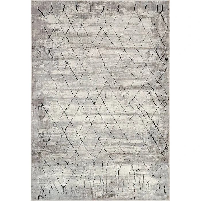 Dynamic Rugs SCOUT Ivory/Grey 1689 2ft. x 3ft. 5in. Rect. Rug