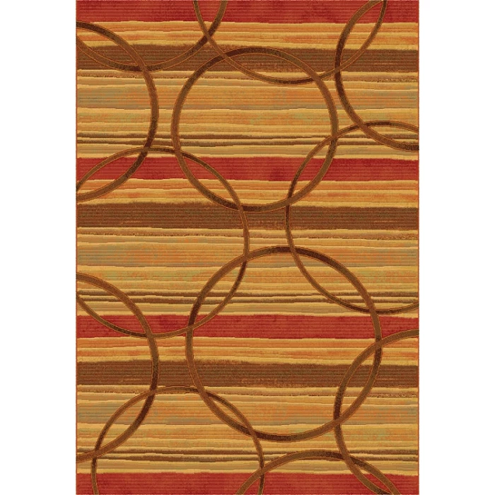 Dynamic Rugs ECLIPSE Spice 68146 5ft. 3in. x 7ft. 7in. Rect. Rug