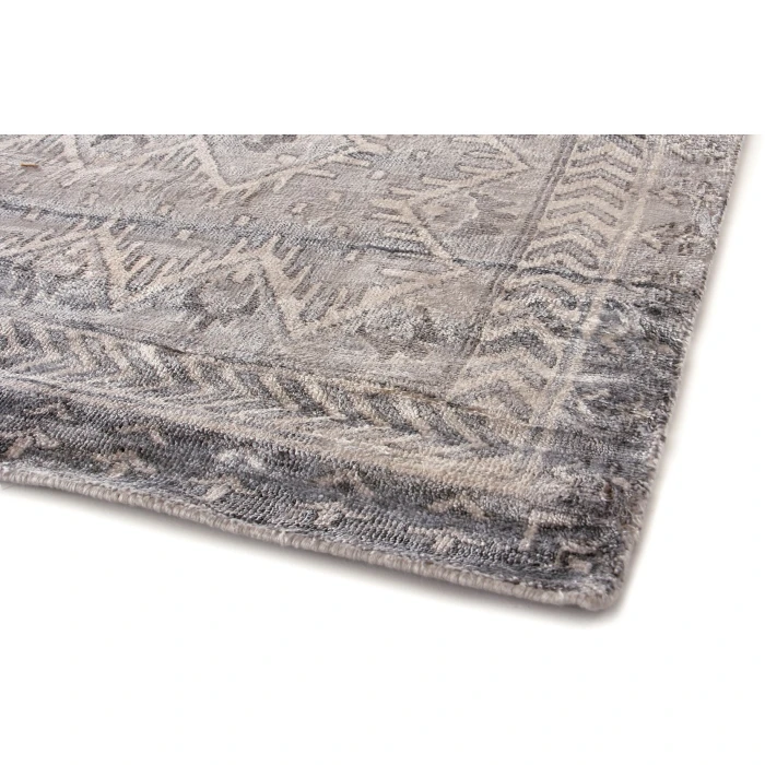 Exquisite Rugs Antique Weave Bamboo Ivory/Silver 100016X9 6ft.X9ft. Rect. Rug