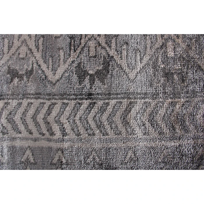 Exquisite Rugs Antique Weave Bamboo Ivory/Silver 100016X9 6ft.X9ft. Rect. Rug