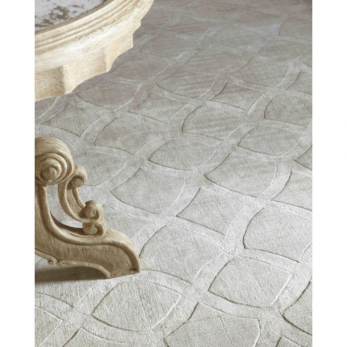 Exquisite Rugs Smooch Geo Light Beige 100036X9 6ft.X9ft. Rect. Rug