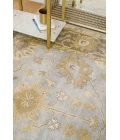 Exquisite Rugs Antique Weave Oushak Gray/Brown 20006X9 6ft.X9ft. Rect. Rug