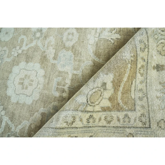 Exquisite Rugs Antique Weave Oushak Gray/Brown 20014X6 4ft.X6ft. Rect. Rug