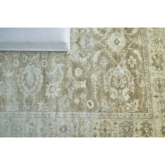 Exquisite Rugs Antique Weave Oushak Gray/Brown 20014X6 4ft.X6ft. Rect. Rug