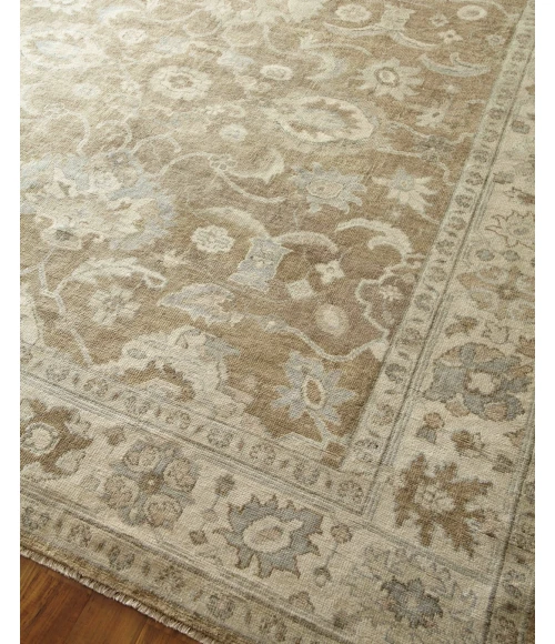 Exquisite Rugs Antique Weave Oushak Gray/Brown 200114X18 14ft.X18ft. Rect. Rug