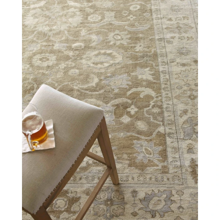 Exquisite Rugs Antique Weave Oushak Gray/Brown 20014X6 4ft.X6ft. Rect. Rug