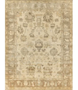 Exquisite Rugs Antique Weave Oushak Ivory/Gray/Beige 20026X9 6ft.X9ft. Rect. Rug