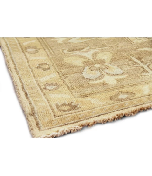Exquisite Rugs Antique Weave Oushak Ivory/Gray/Beige 20026X9 6ft.X9ft. Rect. Rug