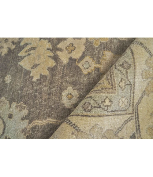 Exquisite Rugs Antique Weave Oushak Gray/Ivory 200314X18 14ft.X18ft. Rect. Rug