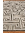 Exquisite Rugs Natural Hide Gray/Ivory 20081X16 1ft.X1ft.6in. Rect. Rug
