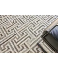 Exquisite Rugs Natural Hide Gray/Ivory 20081X16 1ft.X1ft.6in. Rect. Rug