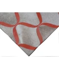 Exquisite Rugs Natural Hide Silver/Terracota 21368x10 8ft.x10ft. Rect. Rug