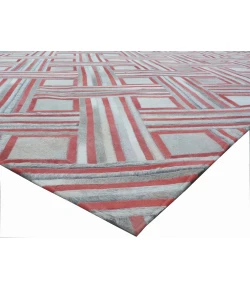 Exquisite Rugs Natural Hide Red/Multi 21378x10 8ft.x10ft. Rect. Rug