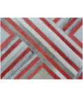 Exquisite Rugs Natural Hide Red/Multi 21378x10 8ft.x10ft. Rect. Rug