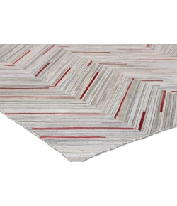 Exquisite Rugs Natural Hide Ivory/Beige/Red/Multi 21381X16 1ft.X1ft.6in. Rect. Rug