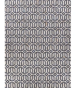 Exquisite Rugs Natural Hide Silver/Blue 2142116X146 11ft.6in.X14ft.6in. Rect. Rug