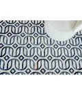 Exquisite Rugs Natural Hide Silver/Blue 2142116X146 11ft.6in.X14ft.6in. Rect. Rug