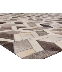 Exquisite Rugs Natural Hide Silver/Ivory 21448X11 8ft.X11ft. Rect. Rug
